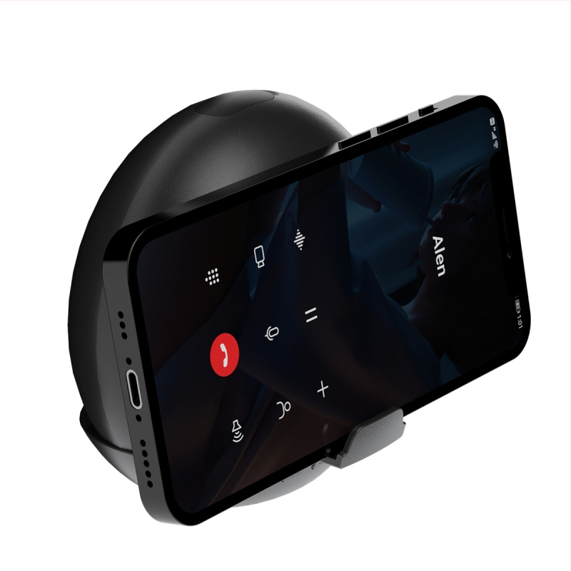Vezeték nélküli Bluetooth hangfal ébresztővel, hőmérővel, digitális kijelzővel és telefon-tartóval; Bluetooth 5.3, 5W teljesítmény, 20 Hz–20 kHz frekvencia, SNR ≥85 dB, beépített 1000–1200 mAh akkumulátor