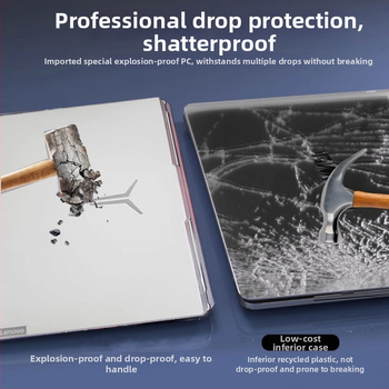 Kaitsekest Lenovo Savior Y9000P/R9000P sülearvutile – PE materjal, süstlusega vormimine, kerekorpus, mudel Y9000p/R9000p, ühilduv 2025 Lenovo Savior Y9000P/R9000P