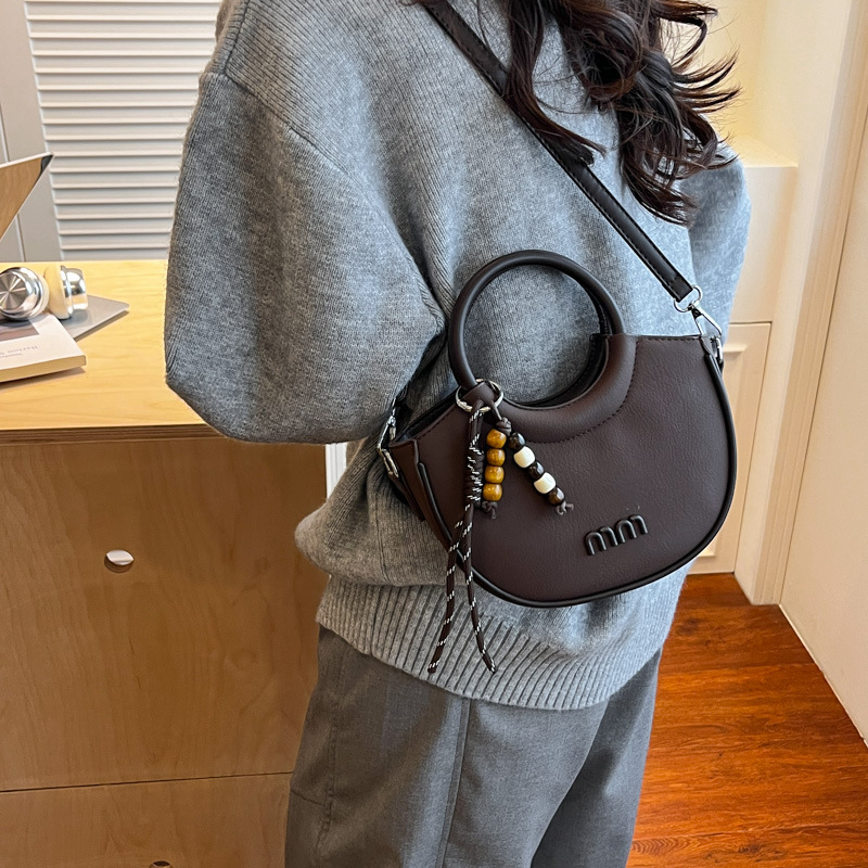 Geantă tip găleată din PU pentru femei, închidere cu fermoar, căptușeală poliester, buzunar intern cu fermoar și buzunar pentru telefon, curea crossbody