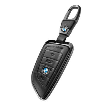 BMW kulcsfedél 1/3/5 és X3/X5 sorozatokhoz – alumínium ötvözet, minimalist stílus, testreszabható