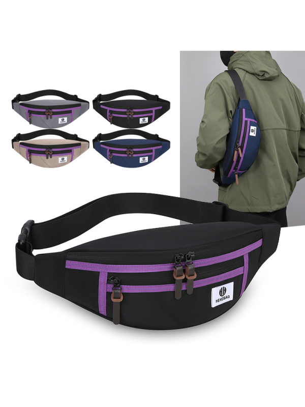 Unisex sportski pojas za struk, vodootporni najlon, ultra lagan, proširiv, velik kapacitet