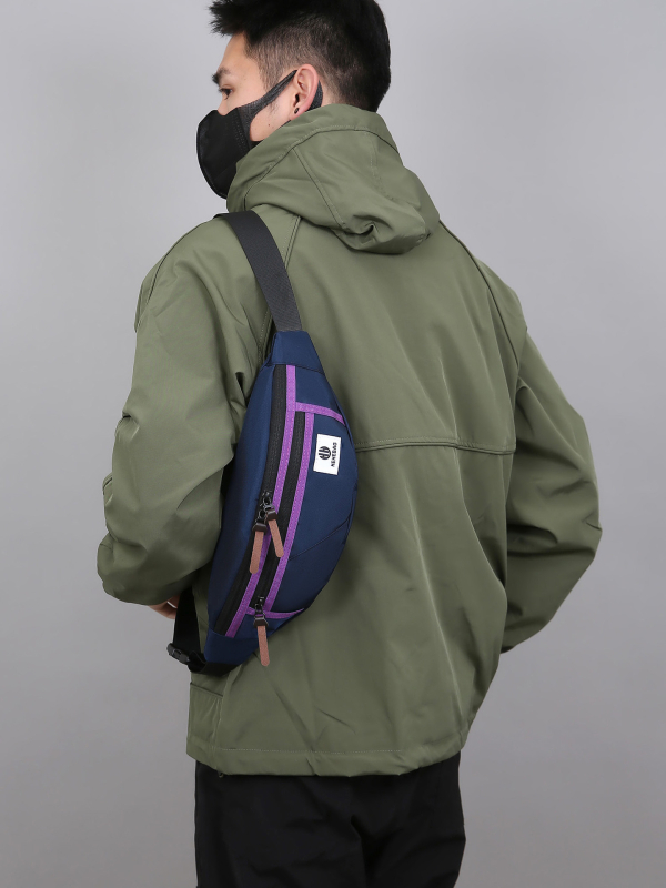 Unisex sportski pojas za struk, vodootporni najlon, ultra lagan, proširiv, velik kapacitet