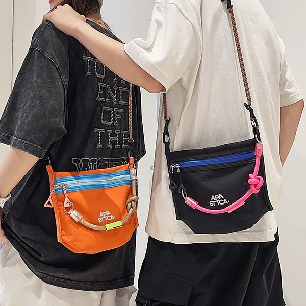 Sportska torbica oko struka | Nylon | Vodootporna | Unisex | Kontrastni paneli