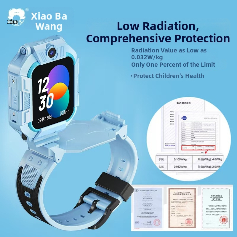 Детски смарт часовник с 4G, HD видео обаждания, GPS проследяване, IPS сензорен екран, слот за SIM карта