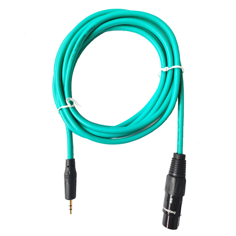Izbalansirani kabel za mikrofon: XLR samica na 3,5 mm, 48V kondenzatorski mikrofon, SO8, izbalansirana linija