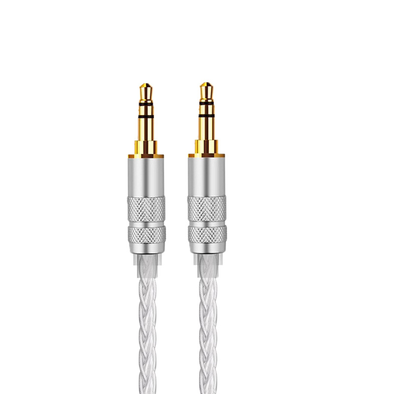 AUX kabel od monokristalnog bakra za audiophile mobilni i auto audio, 3,5 mm