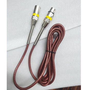 XLR kábel pre mikrofón, mužský–ženský konektor, zlaté konektory, bezkyslíkový meďový vodič, ROHS