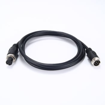 Hangkábel, 8-szálas mikrofonkábél 8‑pin repülőcsatlakozóval konferenciarendszerekhez, csatlakozás férfi–nő / férfi–férfi, nikkel bevonat, ónosított rézmag, oxigénmentes réz, ROHS