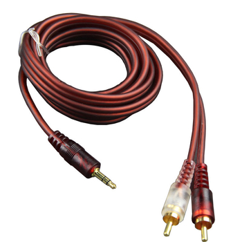 Shadow Fiber RCA3 kabel audio splitter 3.5 mm na dva RCA, bakreni vodič, IS9001 certifikat, privatna oznaka licencirana