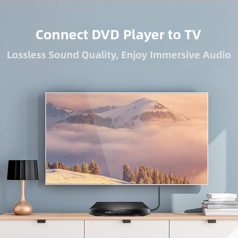 Philips SPDIF koaksijalni audio kabel, 5.1 kanala, kompatibilan s PC, srebro prevučeno bakreno jezgro, model SWR2123H/93