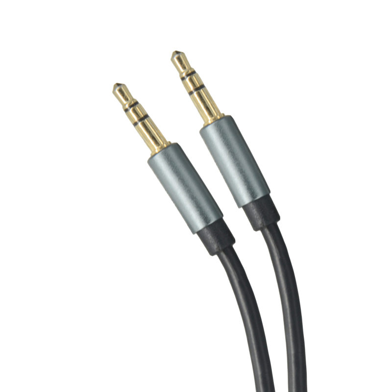 3,5 mm audio produžni kabel, muški-to-muški, pozlaćeno bakreno jezgro, ROHS, model YX35, za mobitele, prijenosna računala i zvučnike