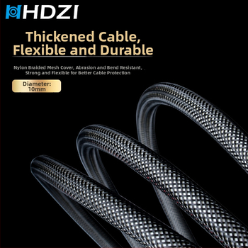 Kábel pre reproduktory od hhdzi – jadro z bezkyslíkového meďe, vodiče z čistej meďe, zlaté povrchové úpravy, CCC certifikát