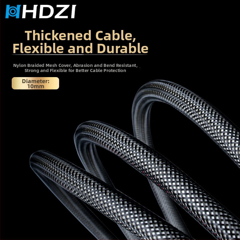 Kábel pre reproduktory od hhdzi – jadro z bezkyslíkového meďe, vodiče z čistej meďe, zlaté povrchové úpravy, CCC certifikát