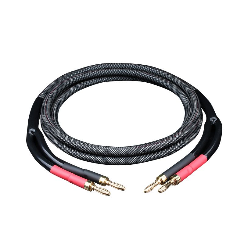Kábel pre reproduktory od hhdzi – jadro z bezkyslíkového meďe, vodiče z čistej meďe, zlaté povrchové úpravy, CCC certifikát