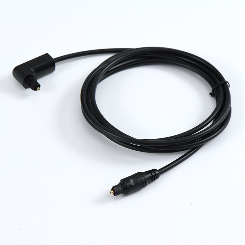 Optički audio kabel s 90° kutom, 5.1-kanalni SPDIF digitalni zvuk, 360° okretni konektor