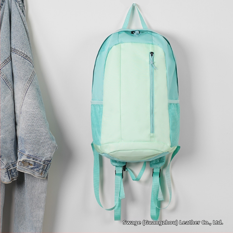 Swagone ľahký outdoor batoh, unisex, kapacita pod 20 l, priestor na 14-palcový notebook, popruhy s vzdušnými vankúšikmi