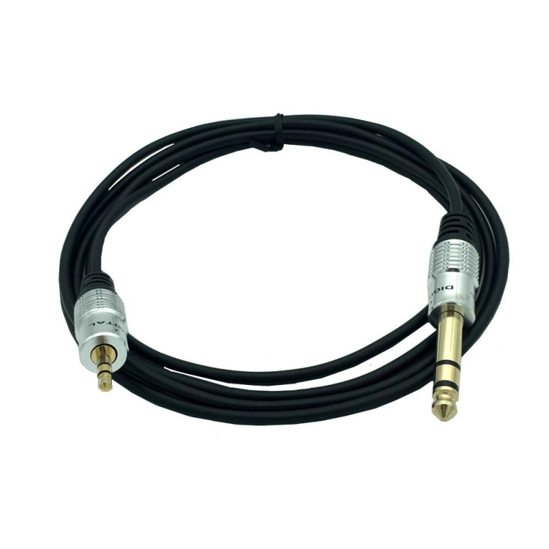 Cablu difuzor, trei conductori, conectori plăcați cu aur, miez din cupru fără oxigen, izolație PVC