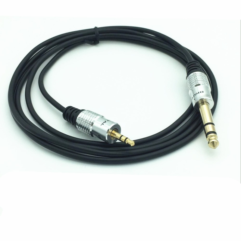 Cablu difuzor, trei conductori, conectori plăcați cu aur, miez din cupru fără oxigen, izolație PVC