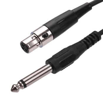 DX Kabel 3,5-XLR, Mini XLR s 3 pina na 1/4 inčni konektor, bakreni jezgr, niklani premaz