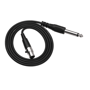 DX Kabel 3,5-XLR, Mini XLR s 3 pina na 1/4 inčni konektor, bakreni jezgr, niklani premaz