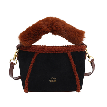 Koreai stílusú női crossbody táska PU bőrrel, cipzárral, kagyló alakú formával