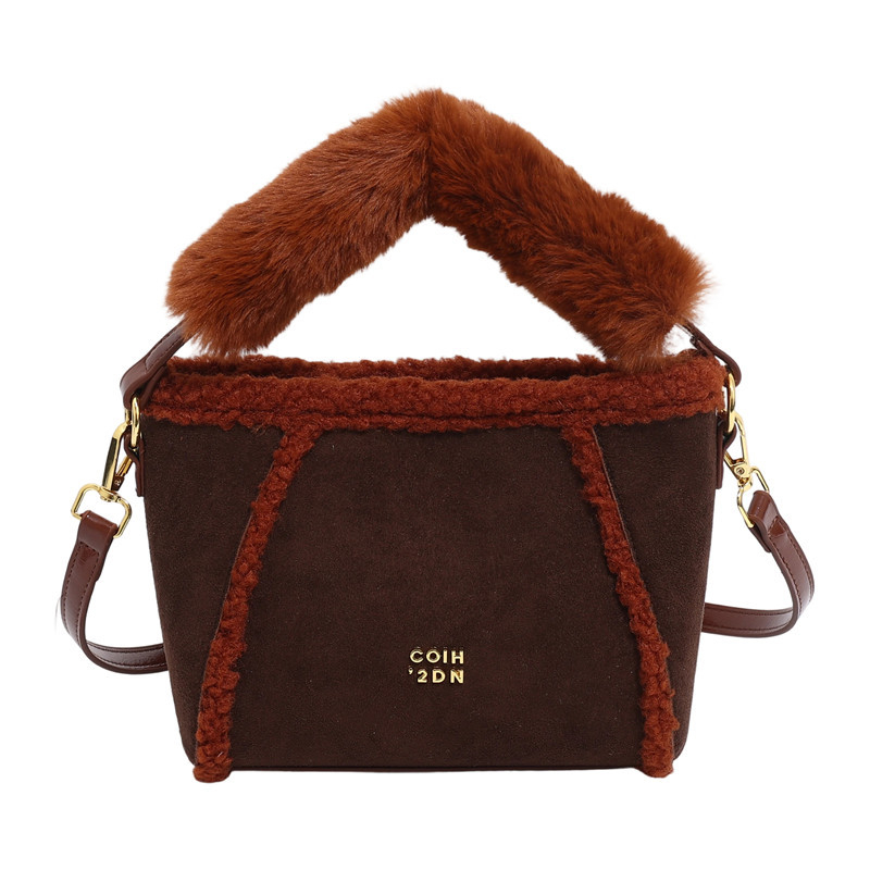 Koreai stílusú női crossbody táska PU bőrrel, cipzárral, kagyló alakú formával