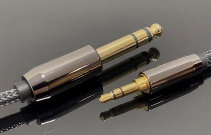 Cablu audio 3,5 mm către 6,35 mm, adaptor pentru dispozitive digitale, placat cu aur, certificat RoHS