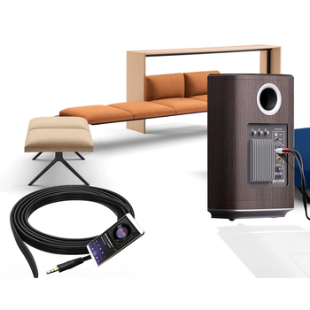 Tl-av256 AV kábel 3,5 mm stereo na 2 RCA, niklované konektory, Rohs certifikovaný