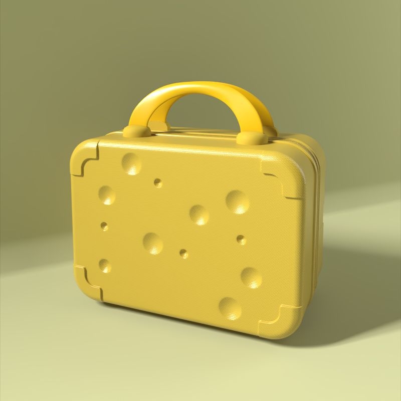 Utazótáska kozmetikai táskával és tárolóval (Anyag: poliészter; Vízálló: Igen; Nyitás: cipzár; Kerék: egyirányú kerék; Zár: lakat)