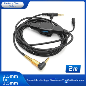 Slúchadlový audio kábel, ZSFS ZS0198, jadro z čistého medi, bez oxidu, ROHS certifikát