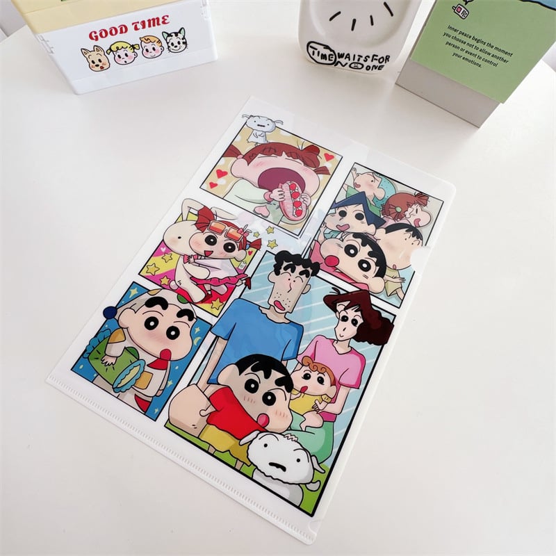 Папка със Снупи с Л-скоба — издръжлива PVC папка за документи и разписки, модел 0321