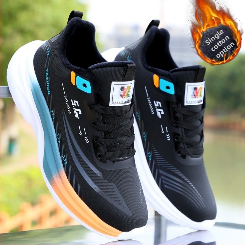 Vyriski žieminiai batai su vilnos pamušalu, viršutinė dalis iš sintetinės odos, EVA padas, storesnė konstrukcija, raišteliai, apvali nosis