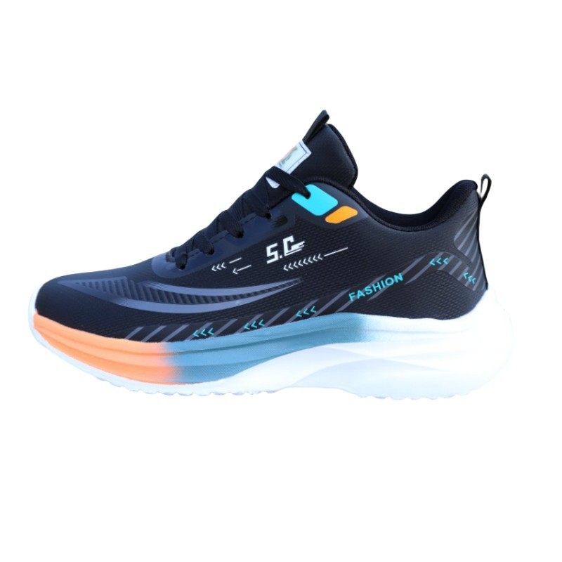 Férfi téli cipő fleece-béléssel, felsőrész szintetikus bőr, EVA talp, vastagított kialakítás, fűzős, kerek orr