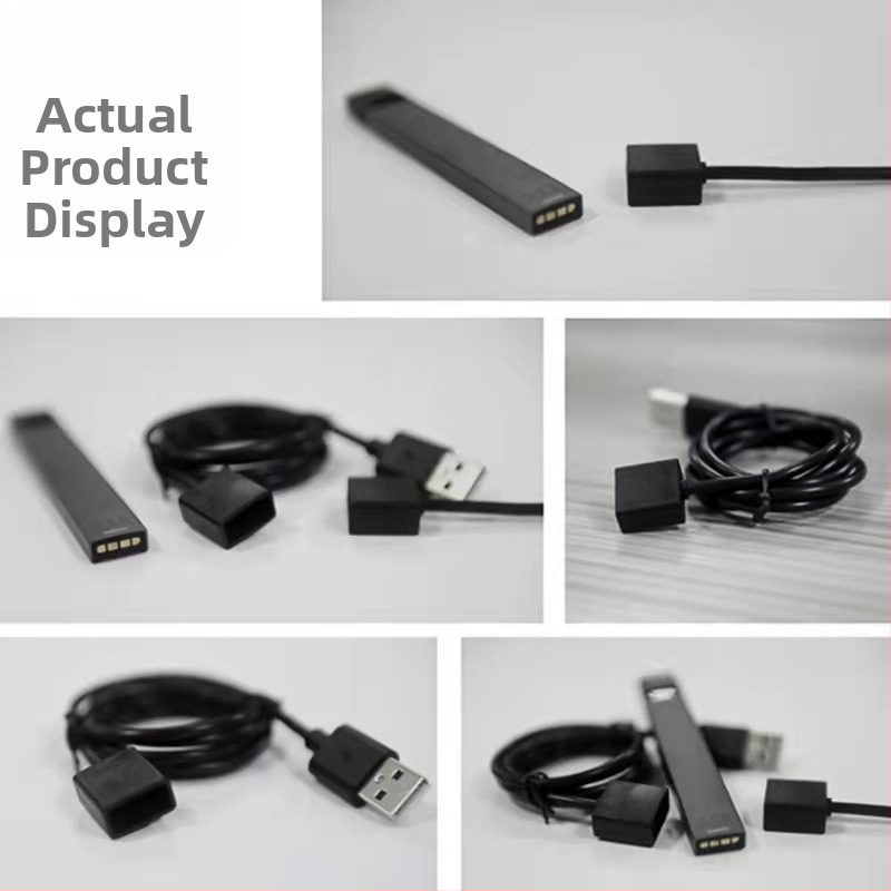 USB magnētiskais uzlādes kabelis elektroniskajām cigaretēm, Type-C, saderīgs ar JUU1, modelis Enrichment 02, OEM apstrāde