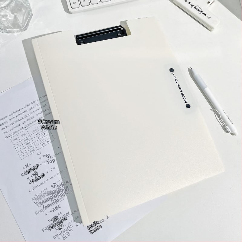 Дъска за писане със двойно здрав клип, пластмасова конструкция, модел XH-1410, марка Believe in harmony