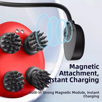 Magnētis uzlādes kabelis galvas masāžierim ScalpMini2 – Aoshengda zīmols, saderīgs ar Beixin, izgatavots pēc rasējuma