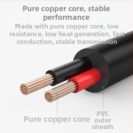 USB uz DC 3,5 mm barošanas un datu kabelis, 5V, 1 m, OEM, saderīgs ar galda lukturiem, skaņas iekārtām un mazajiem ventilatoriem, zīmols uldum