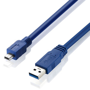 USB 3.0 podatkovni kabel AM-Mini10P za DSLR fotoaparat, proširivač i konektor s jednim glavom