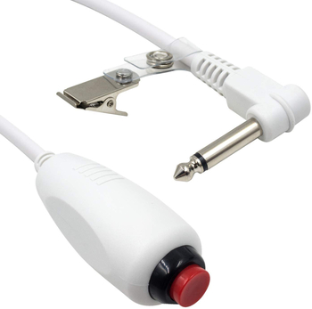 Ābolveidīga māsu zvana līnija ar pašatjaunojošu normāli atvērtu slēdzi, mono savienotājs, kabeli stiprinājums