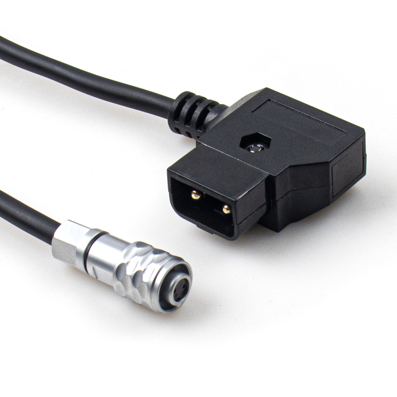 D-Tap uz Weipu 2-pol Kameru barošanas kabelis – Lano, TPU apvalks, RoHS, piemērots kameru un bateriju aprīkojumam