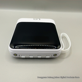 Powerbank su įmontuotu kabeliu, 6000mAh, Li-Polimerų baterija, 10W greitas įkrovimas, Modelis XT30