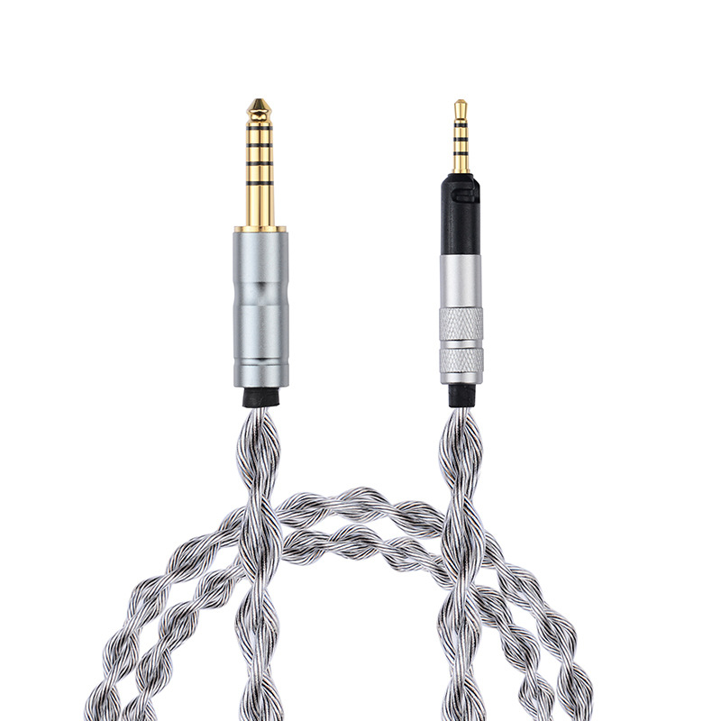 Kabel za poboljšanje slušalica za HD400 Pro, HD560S, HD598, HD599, M50X, M40X, M70X – jezgro od srebrno premazane bakrene žice, bakar bez kisika, ROHS potvrda
