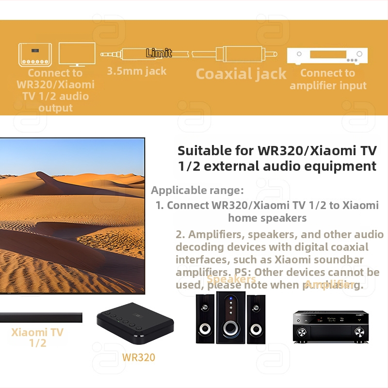 Stmavený koaxiálny digitálny audio kábel, 3,5 mm na Lotus konektor, pozlátený meďný vodič, digitálny 5.1 surround zvuk