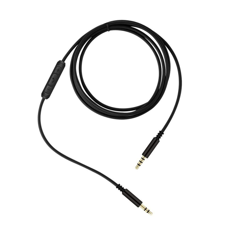 AUX2 Audio kabel 3,5 mm, muško-muški, s premazom, bakreno jezgro, za prijenos visoke razlučivosti, kompatibilan s mobilnim uređajima i računalima.