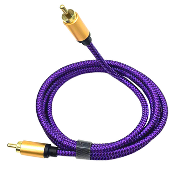 RCA muški–muški Lotus kabel za AV audio/video, koaksijalni kabel za projektor i televizor, kabel za subwoofer i zvučnike