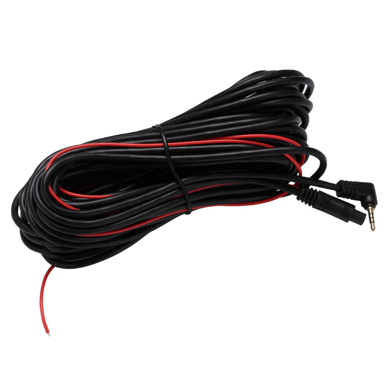 Kabel dashcama s pravim kutem, 2.5 mm video priključak, 5-pinski digitalni, PVC oklop, Rohs certificiran