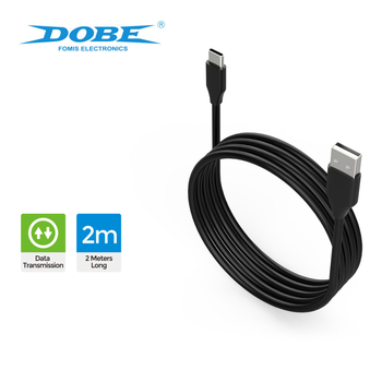 USB kabel za punjenje i prijenos podataka za PS5 i NSPRO bežični kontroler, ABS kućište, DOBE FOMIS ELECTRONICS