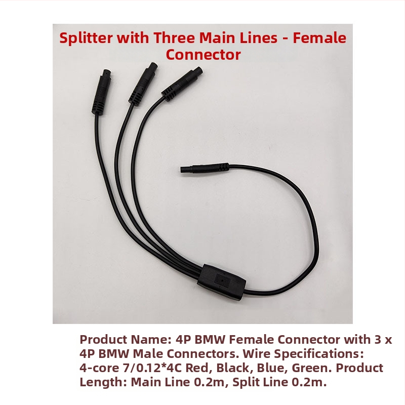 Kábel na pripojenie spätná kamery pre automobilové audio/video systémy — Vonkajší plášť: Iné — Značka: Neuvedená