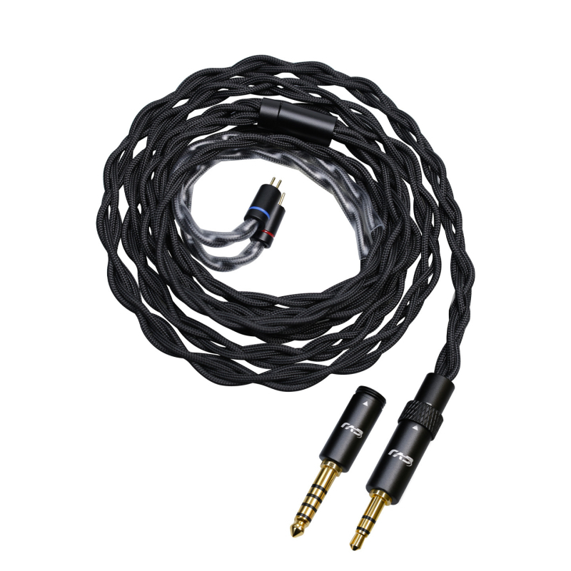Cvj Magpie Ručno pleteni audio kabel, dvostruko jezgro, 400 vlakana bakra bez kisika, konektori 3,5 mm i 4,4 mm