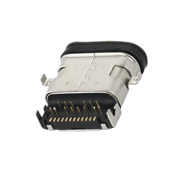 Type-C24P3.1 женски конектор със водоустойчив корпус, 24-пинов за 3C дигитално приложение